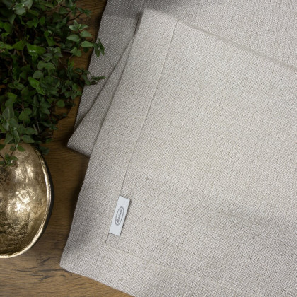 STELLA 1 šerpa 40x180 cm so štruktúrou plátna pretkávanej striebornou niťou